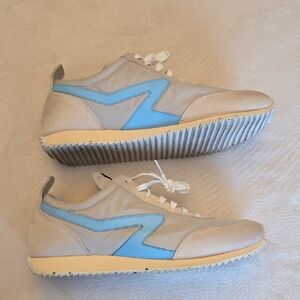 EUC Men's Rag & Bone Sneakets, Beige/Cream and Blue, Size 10/EUR 44